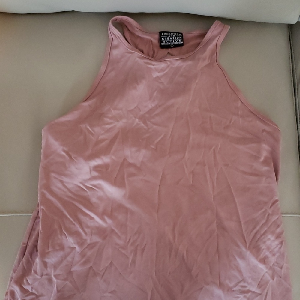 Buttery soft tank with fun twist back